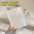 1-4 Grids Multi-Pockets Photo Card Binder Inner Pages A5 Kpop Photocards Sleeves Photo Album Page Protector Cards Sleeve Sheets 