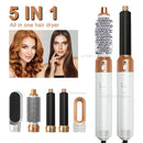 Hot Air Styler Comb 5 in 1 Hair Dryer  Automatic Hair Curler Professional Hair Straightener For Dyson Airwrap Household