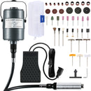 SucceBuy Hanging Flexshaft Mill 380/560/780W Electric Jewelry Grinding Polishing Tools Stepless Speed Stone Wood Sanding Pen Kit