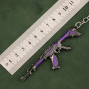 Valorant Weapon Keychain Reaver Karambit Vandal Prime Champions Skins Samurai Sword Pocketknife Weapon Model Gifts Toys for Boys