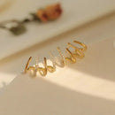 Neue trendige Kristallklaue Ohrstecker für Damen Voll Strass Elegant Koreanische Mode Mädchen Luxuriöser Ohrschmuck Ausgefallene Ohrringe
