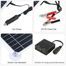 200 Watt Solar Panel Kit Portable Dual-USB with LCD Solar Controller 12V Folding Battery Charger with Controller Caravan Boat