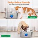 3.2L Cat Drinking Fountain Automatic Stainless Steel Pet Dogs Water Dispenser Ultra-quiet Pump Water Foutain For Multiple Pets