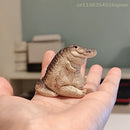 1PC Boutique Tea Pet Small Crocodile Tea Pet Ornament Handmade Tea Ceremony Tea Game Financial Tea Table Gift