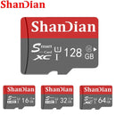 SHANDIAN Smart SD Card 32GB High Speed Class 10 8GB 16GB 32GB Free Card Reader 64GB Mini SD Memory Card TF Card for Smartphone