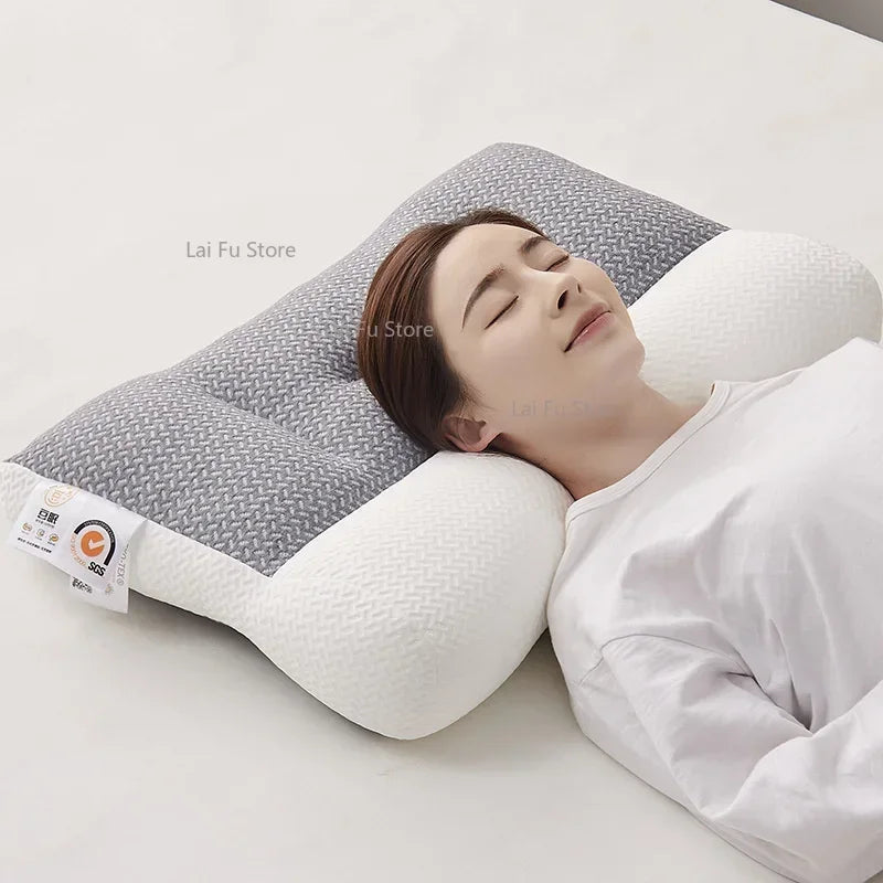 Super Ergonomic Pillow Orthopedic All Sleeping Positions Cervical Contour Pillow Neck pillow for neck and shoulder pain Relief