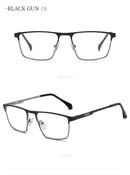 JMISUS 2025 New Arrivals Square Prescription Glasses Men Business Progressive Eyewear Plastic steel Custom Optical Eyeglasses