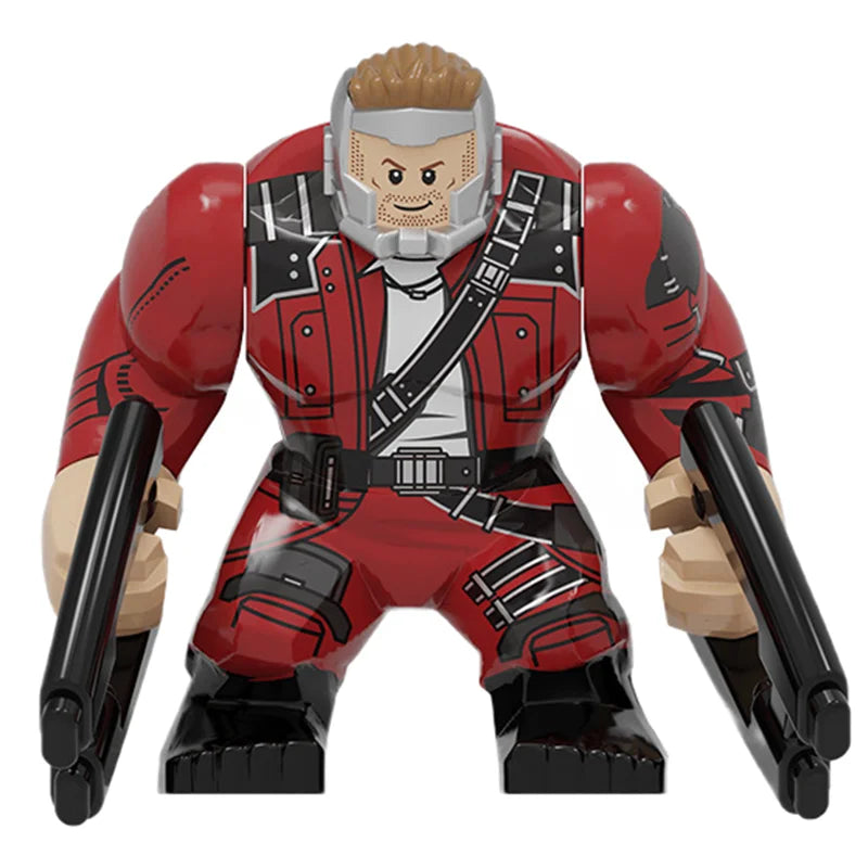 Disney Building Blocks Mini Model Figures Big Goblin Spiderman Iron Man Venom Captain Hawk Deadpool Technic Armor City Gift Toys