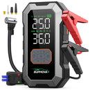 8000A Booster Battery Car Jump Starter (up to All Petrol, Diesel Engine 10.0L), with USB Charging Port, LED Light
