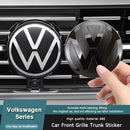 2pc Car Front Bonnet Grille Emblem Cover Rear Trunk Lid Badge For VW Polo GOLF 6 7 8 Passat B6 B7 B8 Variant CC Tiguan Accessory