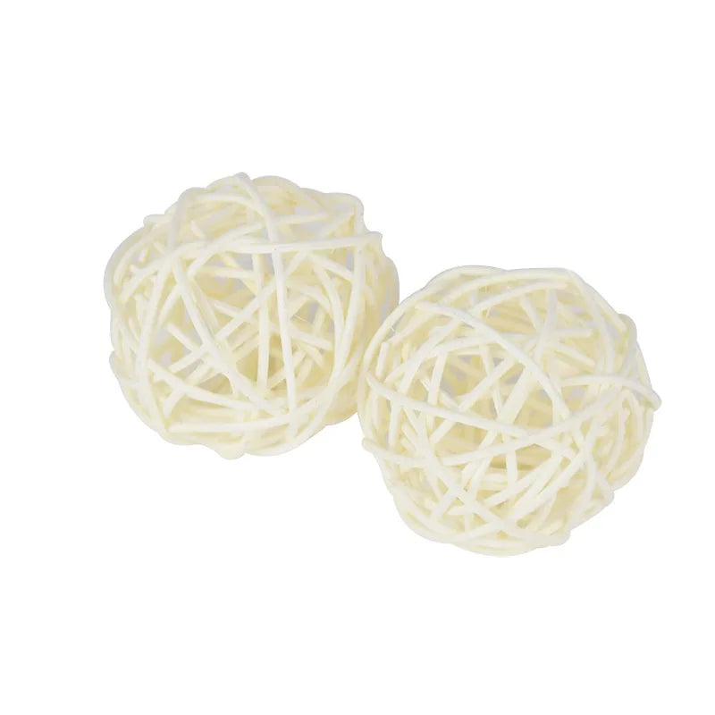 10pcs-Home Decorative Balls Rattan Craft Christmas Birthday Wedding Baby Shower Party DIY Ornament Decoraitons