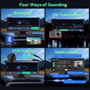 4K 10.26" Touch Screen Car DVR Dashcam Wireless Apple CarPlay Android Auto Dual Lens Video Recorder Dual Dash Cam DVR