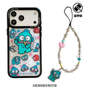 Sanrio Hangyodon Magnetic Holder Magsafe Wireless Charge Cute Cartoon Phone Case For iPhone 17 16 15 14 13 12 11 Pro Max Cover