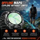 The Wayfinder | Offline-Map GPS Smartwatch with 3ATM Water Resistance