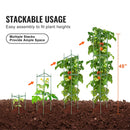 SucceBuy 6 Packs Tomato Cages for Garden Trellis Plant Stakes Suppor for Raised Garden Bed Vegetables Flowers Climbing Plants