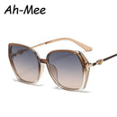 Fashion Large Frame Square Sunglasses Women Trendy Style Sun Glasses For Lady Shades Gradient Oculos UV400 Streetwear Eyewear