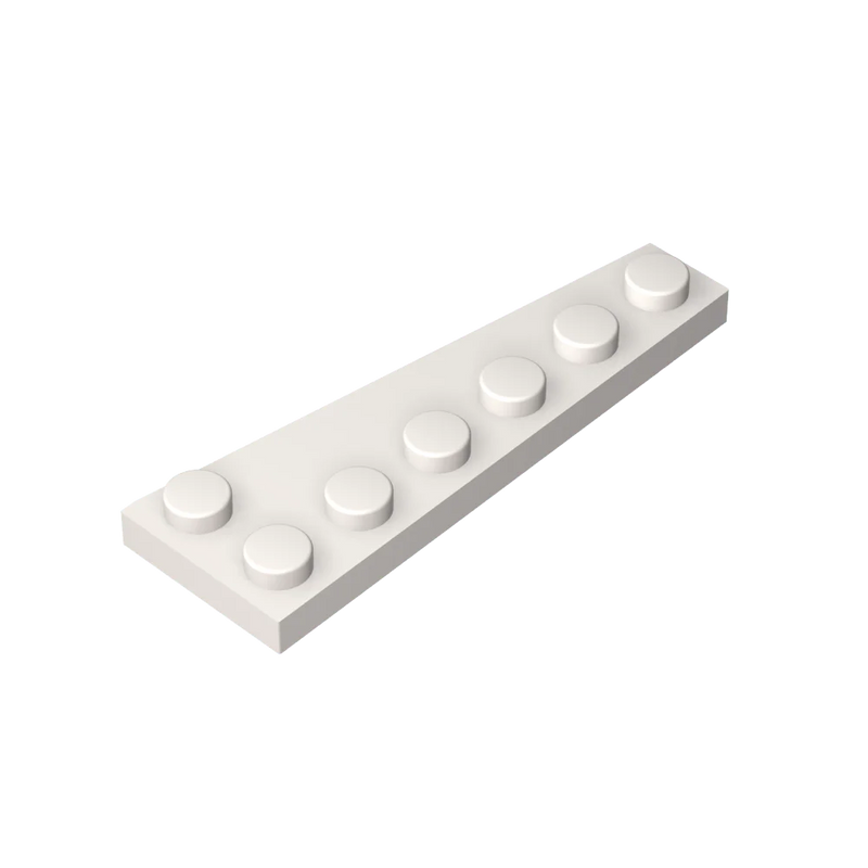 Gobricks 10PCS Bricks Wedge Plate Left Part 6 x 2 Compatible 78443 Freely Creative Building Block DIY Educational Toy Adult Kids