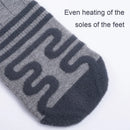 Electric Heated Socks Cold-Proof Electric Heating Socks Fast Heating Winter Heating Socks Washable for Outdoor Skiing Hiking