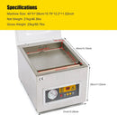 Vacuum Sealer,Chamber Vacuum Sealer Dz-260C Kitchen Food Chamber Vacuum Sealer, 110V Packaging Machine Sealer For Food Saver,