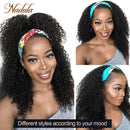 Kinky Curly Half Wig 12"-26inch Long Human Hair Wig For Black Women Nadula Kinky Curly Headband Wig Affordable Natural Hair Wig