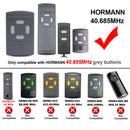 HORMANN 40 685 mhz HS4 HSM4 HSE2 HSE4 Garage Remote Control for Hörmann 40mhz Low Frequency Gate Door Opener Keychain