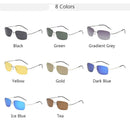 HDCRAFTER Super Light Titanium Rimless Polarized Sunglasses Big size 160mm Sun Glasses UV400 Gafas Men Myopia Optical Eyewear