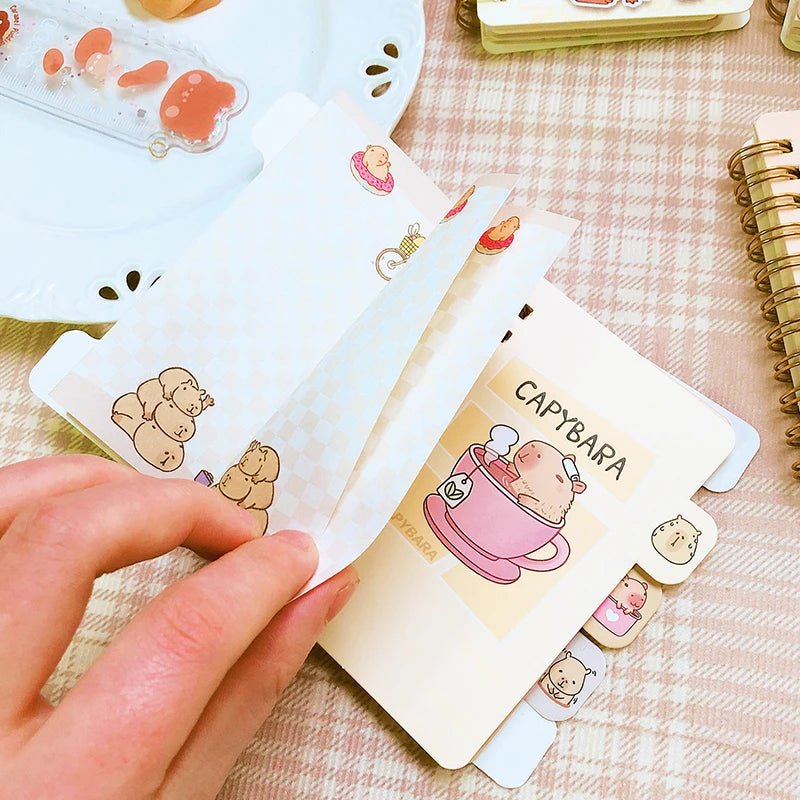 kawaii Stationery office accessories School supplies Mini Portable Notebook Small Notepad For Daily Notes Kids Stationery gift