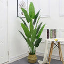 80cm Living Room Garden Wedding Decor Faux Banana Tree Fake  Plant Large Artificial Palm Home Decoration