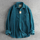 The Corduroy Archive | Men's Cotton Corduroy Long-Sleeve Overshirt