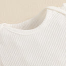 Toddler Girls 2-Piece Outfit Sleeveless Top with Polka Dot Shorts and Matching Headband Set for Summer Fun