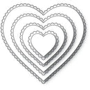 Valentine Heart Metal Cutting Dies for New Arrivals 2022 Scrapbooking Flower Leave Hugs Frame Card Craft Supplies No Stamp