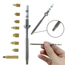 TS Heat Insert Nut Iron Tip 3D Implanted Hot Melt Brass Nut Pressure Head Brass kit for TS100 TS101 PTS200 PTS201 Soldering Iron