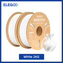 ELEGOO Rapid PETG Filament 1.75mm 1KG,High Speed 30-600mm/s 3D Printer Filament 1kg Fits for Most FDM 3D Printers
