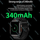 New Outdoor Military Man Smart Watch Men Bluetooth Call Smartwatch Android IOS IP67 Waterproof Ftiness Watches For Android IOS
