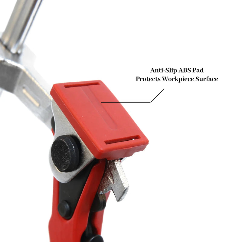 2PC Alloy Steel Upgrade Quick Ratchet Track Saw Guide Rail Clamp MFT Clamp for MFT Table and Guide Rail System Woodworking Clamp