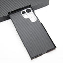 Case for Samsung Galaxy S23 S24 Ultra Magsafe Strength Magnetic Ring Real Carbon Fiber Aramid Mobile Phone Protective Cover