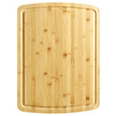 Bamboo Cutting Board for Kitchen, 24" x 18" Extra Large Serving Trays With Juices Groove, Turkey Carving Board