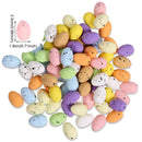20/50/100pcs Easter Eggs Decoration,Fake Foam Eggs,Painted Bird Pigeon Eggs,DIY Easter Craft Wreath