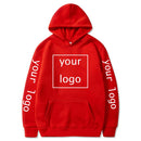 Hoodies Anime New Custom Hoodies Diy Logo Image Print Clothing Customized Sport Casual Sweatshirt Hoodie Pullover Size Xs-4Xl
