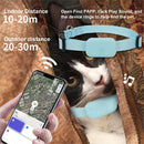 Pet GPS Tracker with Adjustable Collar Smart Pet Locator Cat Tracker for Dogs and Cats