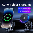 The CryoMount | 15W Active-Cooled Magnetic Wireless Car Charger for iPhone 12–16