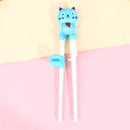 Cartoon Animal Head Chopsticks Children Eating Training Baby Learning Chopsticks