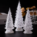 Christmas Tree Colorful Led Acrylic Night Light Home Holiday Party Children Room Desktop Luminous Christmas Tree