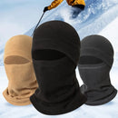 Winter Thermal Fleece Balaclava Men Hat Neck Warmer Hiking Scarf Waterproof Hunting Cycling Hat Hooded Neck Snowboard Face Mask