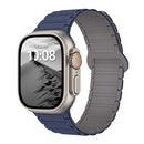 Magnetic Strap for Apple Watch Band 44mm 49mm 45mm 41mm 40mm Silicone Bracelet for IWatch Ultra 2 Series 9 8 7 6 5 4 SE 3 42mm