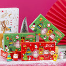 4 pcs/set Merry Christmas Snowman Santa Claus Elk Rubber Eraser Kawaii Erasers School Supplies Stationery Students Cool Prizes