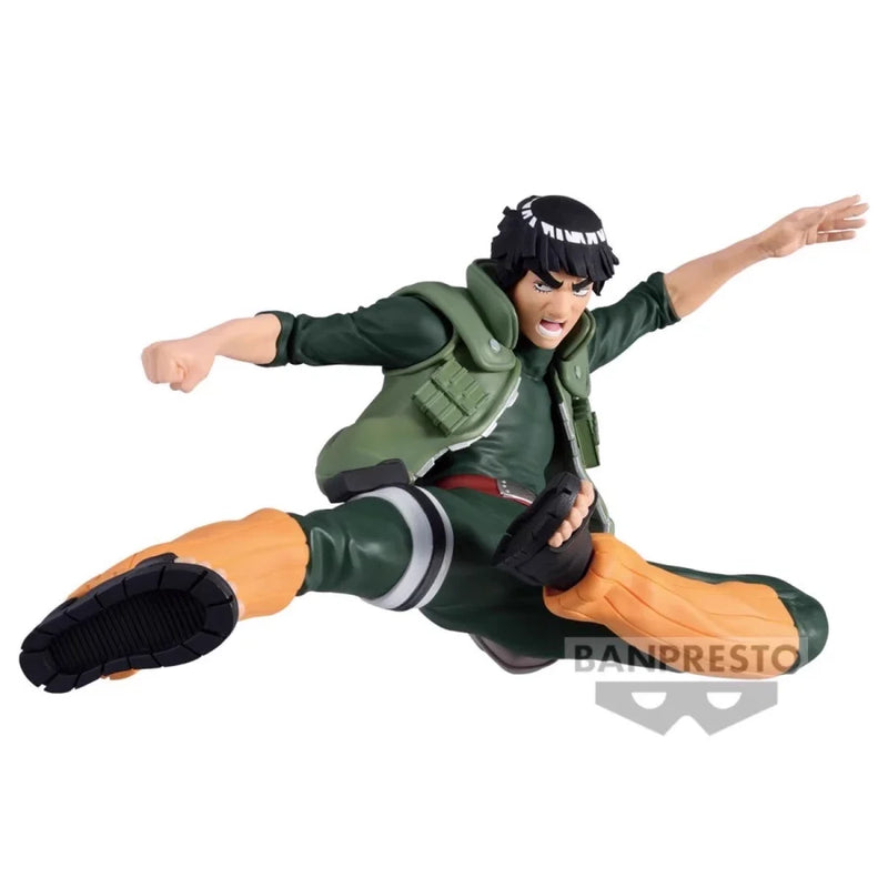 Original BANDAI BANPRSETO VIBRATION STARS MIGHT GUY Naruto Shippuden Anime Figure Toys PVC Model Doll Collection Birthday Gift