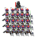 Hot Toys Star Wars 21pcs Republic Commando 501st Building Blocks TV6109 TV6106 Trooper Force 99 Hunter Crosshair Wrecker Brick