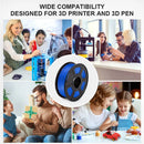 JAYO 1100G 3D HS PETG/ PLA/PETG/PLA+/PLA Meta/PLA Matte Filament 1.75mm 3D Printing Materials for 99% 3D FDM Printer & 3D Pen