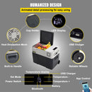 SucceBuy 30L 40L 50L Mini Car Refrigerator Small Fridge Freezer Portable Compressor Cooler 220V for Driving Camping Picnic